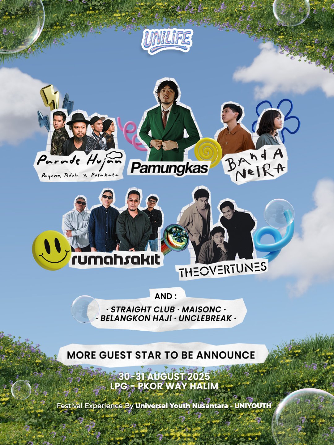 Unilife Fest Resmi Buka Presale 2, Tiket Bisa Dibeli di Tiketin